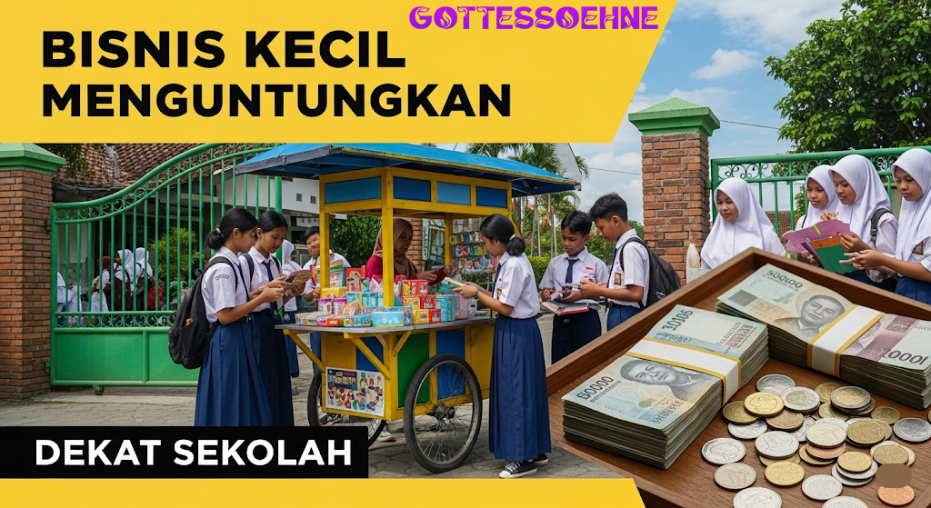 Bisnis Kecil Penghasil Cuan di Sekitar Lingkungan Sekolah yang Berpotensi
