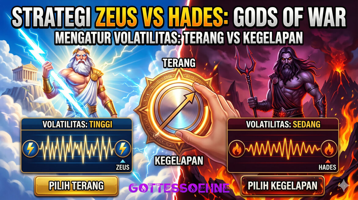 Strategi Zeus vs Hades: Gods of War – Mengatur Volatilitas Antara Terang dan Kegelapan